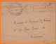 Militaria  Lettre En F.M.  De EPINAL 1940 En F.M. Avec Cachet  " Dépot D'Infanterie N°203 "  Pour ESSONNES S.et.O. - Guerre De 1939-45