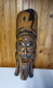 Décoration Murale Ou à Poser Grand Masque Africain En Bois Sculptés H75cm - Afrikanische Kunst