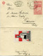 1914 Bosnia Konjic Red Cross Lettercard To Turnov Czechia - Bosnie-Herzegovine