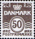 Danemark Poste N** Yv: 564/564A Chiffre Sous Couronne - Nuevos