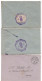 ALGERIE -1938 - Lot De 3 Enveloppes " Gendarmerie D'UZES-le-DUC -ORAN - Aff. F.M 65 Cts De France + Cachet Gendarmerie - Brieven En Documenten