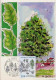 France Cmax Yv:2384/2387 Les Arbres Fdc Orléans 21-9-85 - 1980-1989