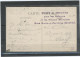 CACHET MILITAIRE -76 GOURNAY EN BRAY -FERRIÈRES -C P- FRAPPE SUP-QUADRILINÉAIRE ,VIOLET 84x24 - - Guerra De 1914-18