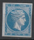 Grece N° 0021 Tête De Mercure Bleu 20 L Chiffre 20 Au Verso - Unused Stamps