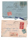 ALGERIE -1933/36-1946- Lot De 5 Enveloppes- Sans Cor.  - Aff. Divers D'Algérie + Taxe - - Cartas & Documentos