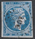 Grece N° 0021 Tête De Mercure Bleu 20 L Chiffre 20 Au Verso - Used Stamps