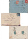 ALGERIE -1930/36-1948- Lot De 7 Enveloppes- Sans Cor.  - Aff. Divers D'Algérie + Taxe - - Brieven En Documenten