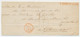 Naamstempel Hazerswoude 1868 - Briefe U. Dokumente