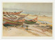 Postal Stationery Portugal Fishing Boats On The Beach - Poissons
