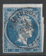 Grece N° 0021 Tête De Mercure Bleu 20 L Chiffre 20 Au Verso - Used Stamps