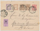 Envelop G. 8 / Bijfrankering Aangetekend Velp - Duitsland 1902 - Ganzsachen