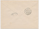 Envelop G. 6 A / Bijfrankering Weesp - Middelburg 1898 - Ganzsachen