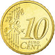 France, 10 Euro Cent, 2002, Proof, FDC, Laiton, KM:1285 - Francia