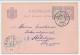 Briefkaart G. 34/ Bijfrankering Amsterdam - Duitsland 1897 - Postal Stationery