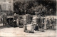 CPA 01 BOURG EN BRESSE LE MARCHE AUX POULETS PLACE BERNARD 1918 - Other & Unclassified