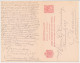 Briefkaart G. 54 B Dordrecht - Duitsland 1901 - Interi Postali