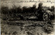 Eine Arttilerie Stellung Nach Einem Volltreffer - War 1914-18