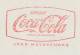 Meter Cover Netherlands 1964 Coca Cola - Amsterdam - Otros & Sin Clasificación