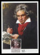 GIBRALTAR (2020) Carte Maximum Card - Birth Anniversaires Ludwig Van Beethoven, Music, Composer, Musique, Score Pianist - Gibraltar