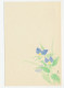 Specimen - Postal Stationery Japan 1987 Butterfly - Flowers - Other & Unclassified
