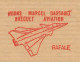 Meter Top Cut France 1988 Jet Fighter - Rafale - Marcel - Dassault - Breguet - I 2188 - Militaria