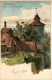 Gruss Aus Nürnberg - Litho - Nuernberg