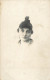 Souvenir Photo Postcard Elegant Woman Coiffure Earrings - Photographie