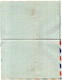 1,66 U.S.A., CALIFORNIA, 1950, AIR LETTER, COVER TO DENMARK (DAMAGED ON THE BACK SIDE) - 2a. 1941-1960 Usados