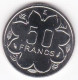 Cameroun. États De L'Afrique Centrale, Essai  50 Francs 1976 E , En Nickel, KM# E8, FDC - Cameroon