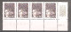 MAYOTTE 1999.  Y&T N° 62 - Type I. LUQUET Légende LA POSTE - Bande X 4 Avec Marges Et Guillochis . Neuve. - Unused Stamps