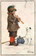 Künstlerkarte Sowerby - Kind Mit Hund - Sonstige & Ohne Zuordnung