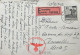 Carte Postale Hotel Menziken - Censure - Express Vers Belgique - Lettres & Documents