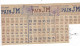 LE  MANS  -  SARTHE  - (72)  -  2  BLOCS  DE  TICKETS  DE RATIONNEMENT  DU  MOIS  DE  MARS  1949 - Documents Historiques