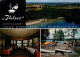 72840283 Bad Segeberg Fliegeraufnahme Ihlsee Restaurant Gastraum Minigolf Bad Se - Bad Segeberg