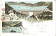 Gruss Aus Der Füelbecker Thalsperre - Lüdenscheid - Litho - Luedenscheid