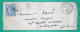 N°60A GC 2884 LE PLESSIS BELLEVILLE OISE BOITE RURALE A POUR ST MARTIN DU TERTRE 1873 LETTRE COVER FRANCE - 1849-1876: Klassieke Periode