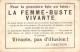 ¤¤   -   Carte Publicitaire Du Spectacle De La " FEMME-BUSTE VIVANTE "    -   ¤¤ - Artisti
