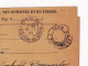 Franchise 1909 Direction Générale Enregistrement Des Domaines Et Du Timbres Conseil Des Prud'hommes Tribunal Commerce - Lettres & Documents