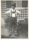 Souvenir Photo Postcard Man Traditional Costume 1928 - Photographs