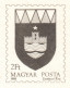 Castle Palace Lake GYULA City / Communism COAT OF ARMS - STATIONERY Postcard 1988 Hungary Map / Not Used - Interi Postali