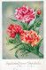 FLOWERS Vintage Ansichtskarte Postkarte CPA #PKE557.DE - Flowers