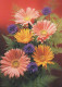 FLOWERS Vintage Ansichtskarte Postkarte CPSM #PBZ383.DE - Flowers