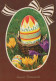 OSTERN EI Vintage Ansichtskarte Postkarte CPSM #PBO165.DE - Pasen