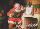 WEIHNACHTSMANN SANTA CLAUS Neujahr Weihnachten Vintage Ansichtskarte Postkarte CPSM #PBL305.DE - Santa Claus