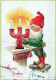 WEIHNACHTSMANN SANTA CLAUS WEIHNACHTSFERIEN Vintage Postkarte CPSM #PAK986.DE - Santa Claus