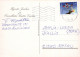 WEIHNACHTSMANN SANTA CLAUS WEIHNACHTSFERIEN Vintage Postkarte CPSM #PAJ737.DE - Santa Claus
