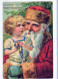 PAPÁ NOEL Feliz Año Navidad Vintage Tarjeta Postal CPSMPF #PKG341.ES - Kerstman