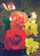 FLORES Vintage Tarjeta Postal CPSM #PBZ441.ES - Fleurs