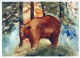 OSO Animales Vintage Tarjeta Postal CPSM #PBS342.ES - Osos