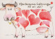 VACA Animales Vintage Tarjeta Postal CPSM #PBR806.ES - Cows